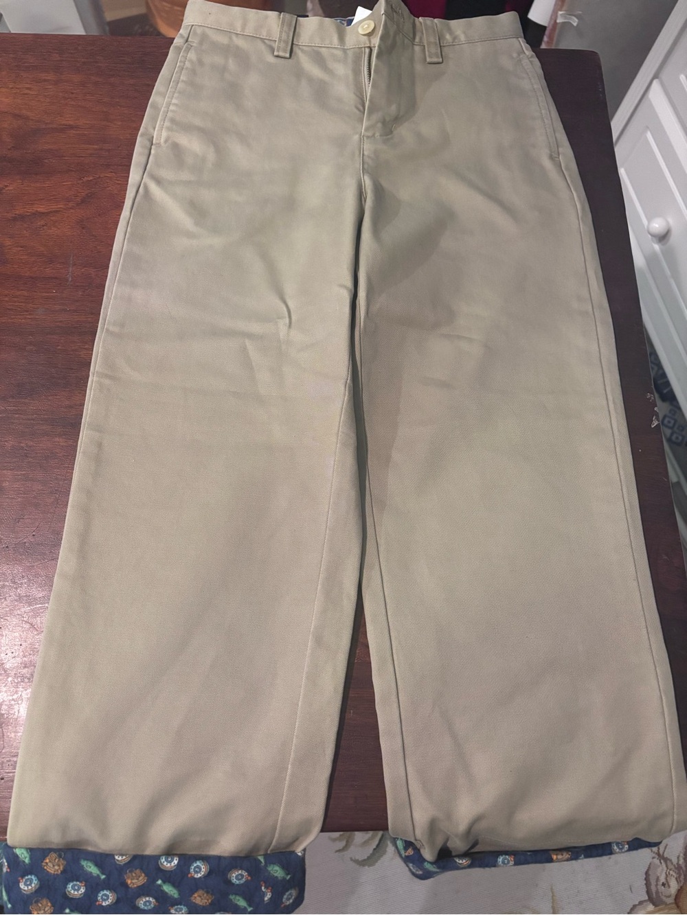 Vineyard Vines Boy’s Flannel-Lined Twill Club Pant